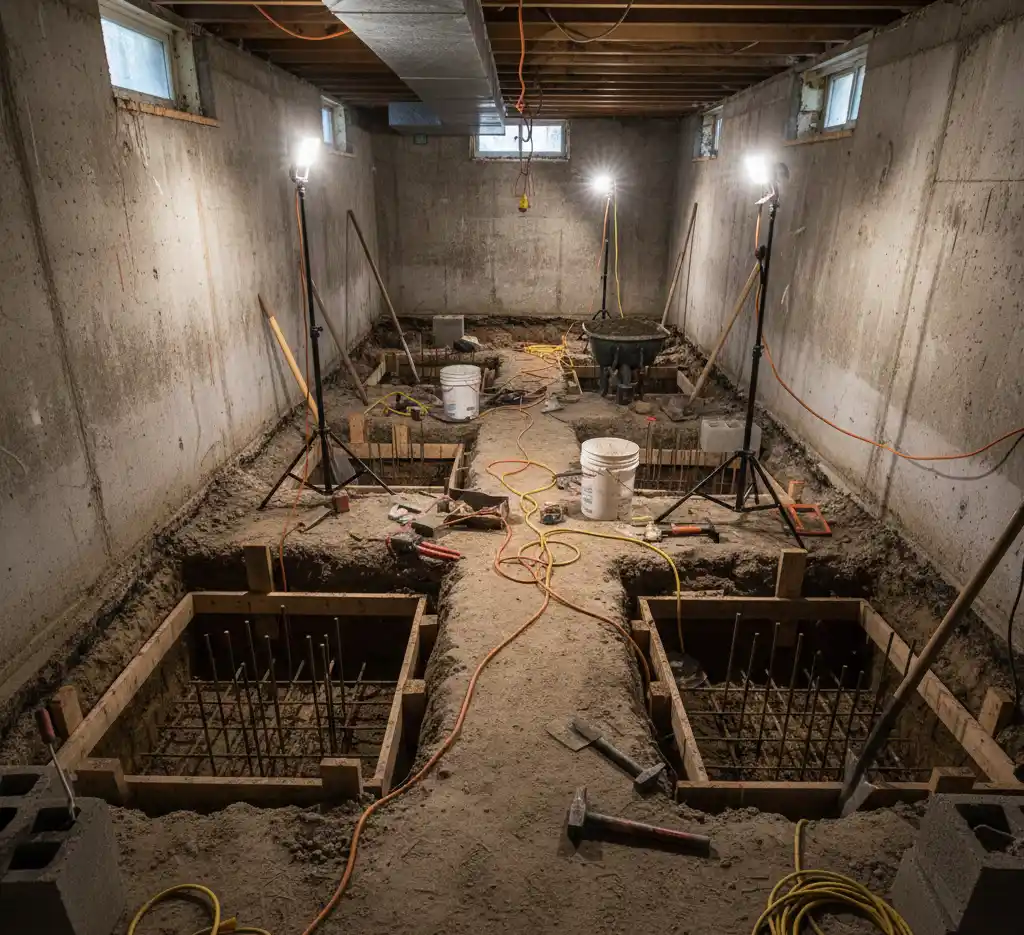 basement underpinning services in bradford