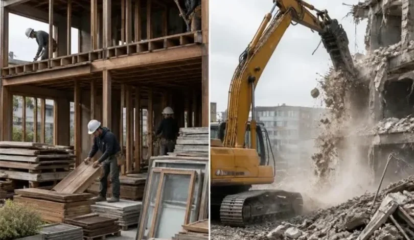 deconstruction vs demolition