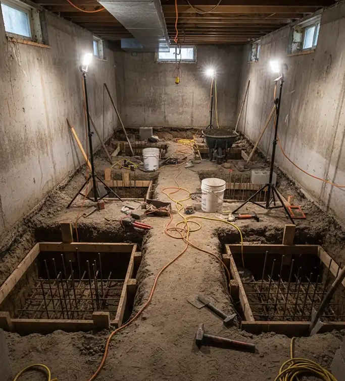 basement underpinning services in acton
