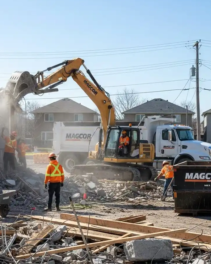 full-service demolition solutions in oakville