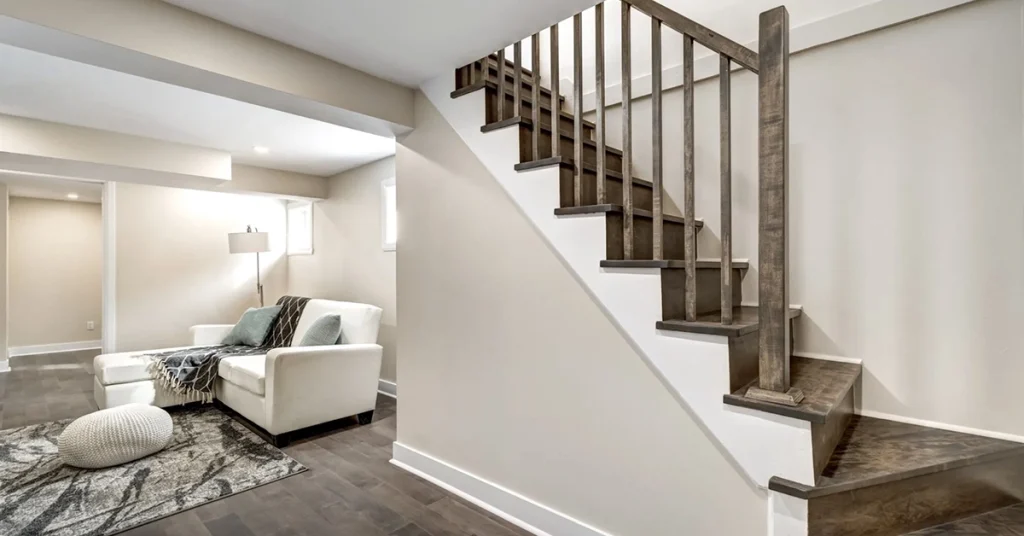 house during basement underpinning