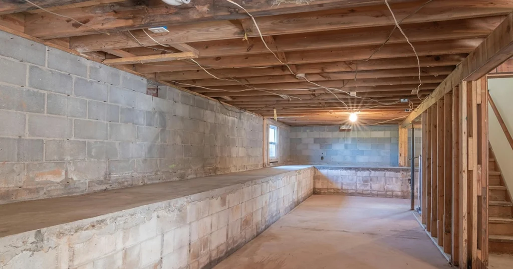 basement underpinning take